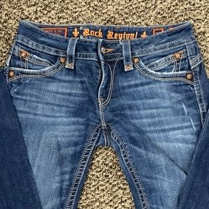 Rock Revival Jeans, fair condition.